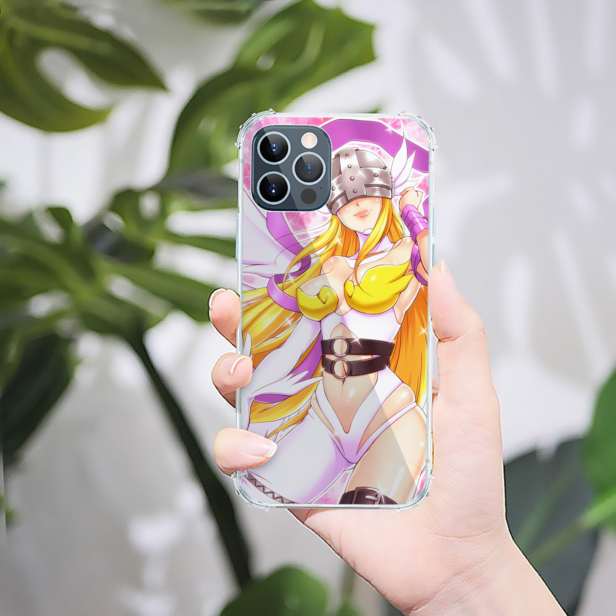 （画像用） Digimon デジタルモンスター/デジモン 【iPhone 12シリーズ対応】透明スマホケース（クリアソフトケース）